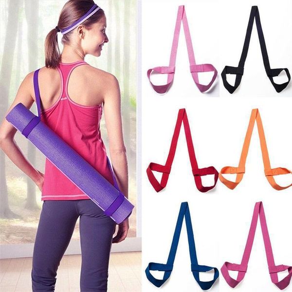 

resistance bands yoga mat strap belt adjustable carrier sling shoulder straps multifunction fitness sports exercise equipment storage ropes