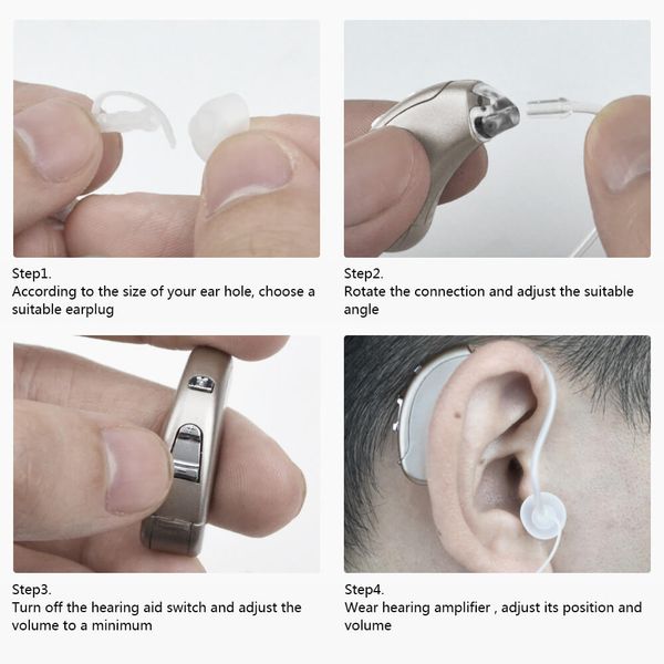 

battery hearing aidswireless mini digital invisible sound amplifierair conduction hearing aidaudifonos aparelho auditivoscouts