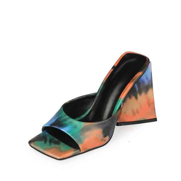 

flip flop ladies summer sandals 2021outdoor slippers high heels color pattern women's shoes 34-45 woman, Black