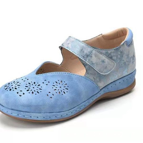 

sandals large size female sandal comfort shoes for women round toe 2021 summer big girls multicolored retro spring flat fashion beige ne, Black