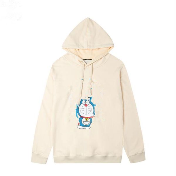 

designer luxury printed cotton autumn winter neutral couple hooded sports leisure street style jogging suit 2 colors black and apricot sredr
