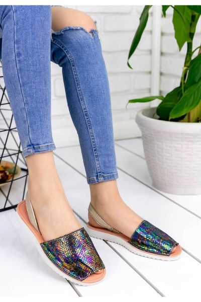 

sandals samiye purple skin patterned sandal, Black