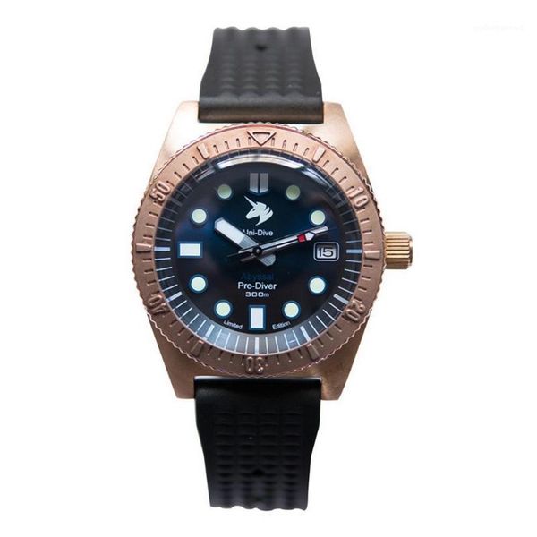 

62mas mens diver watches,men automatic watch bronze self wind mechanical wristwatch 300m waterproof sport nh35 sapphire wristwatches, Slivery;brown