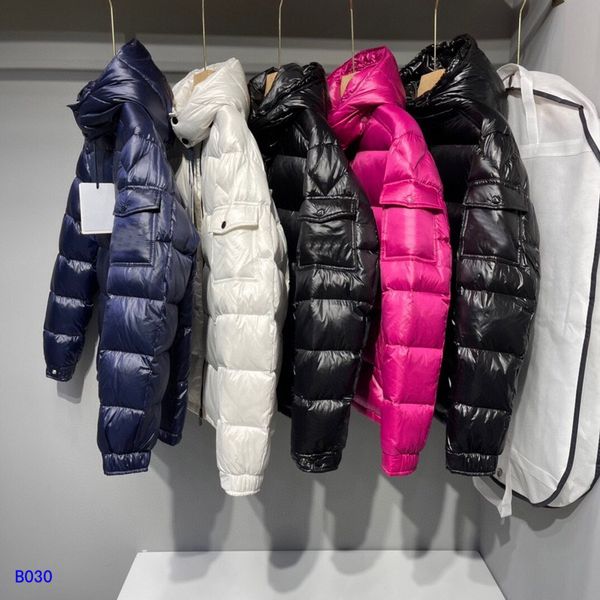 

2022 couple down jacket fashion mens winter womens coat designer padded jackets black thick warm outerwear