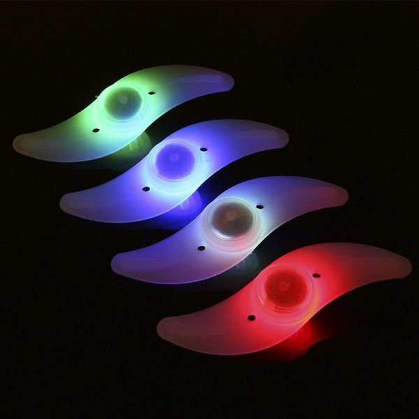 

flashing led sports bike bicycle cycling wheel wire tyre bright spoke light lamp 4 color lights