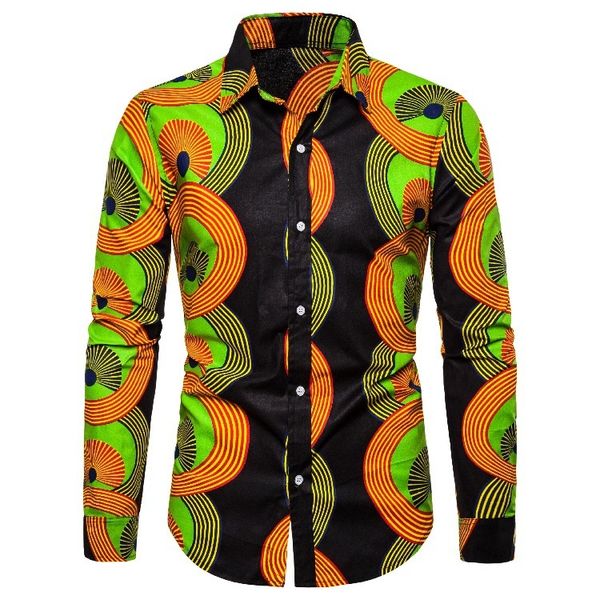 

boutique fashion shirt men's summer 2021 floral long sleeve cx209, White;black