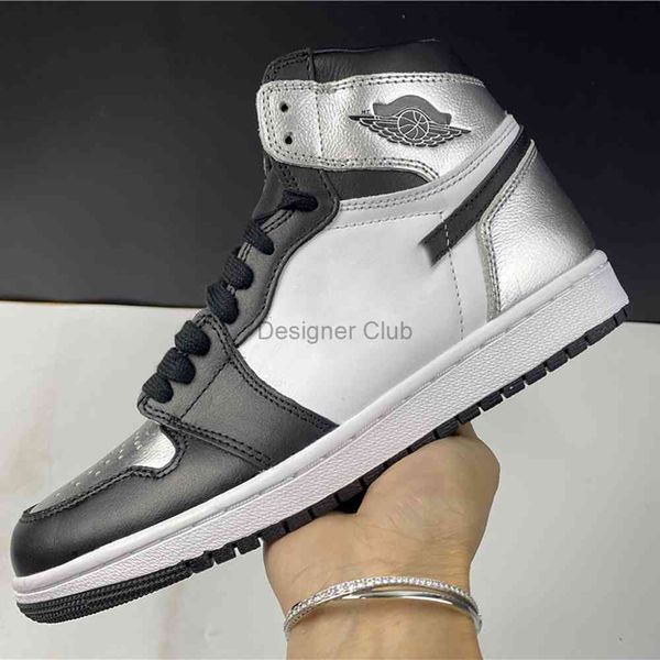 

special edition shoes 1 og wmns silver toe basketball shoes mens womens trainers sports sneakers runners with box