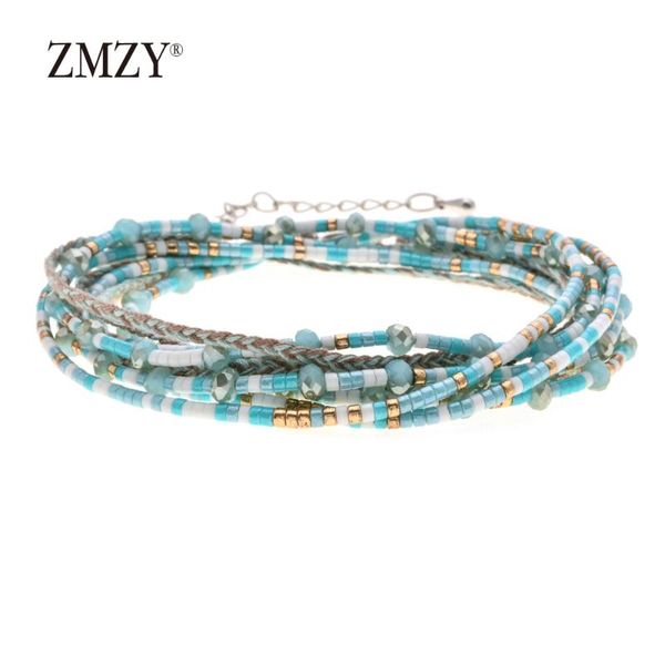 

brand bohemian styles stone crystal bead friendship bracelet colorful beaded adjustable bracelets for women jewelry gift charm, Golden;silver