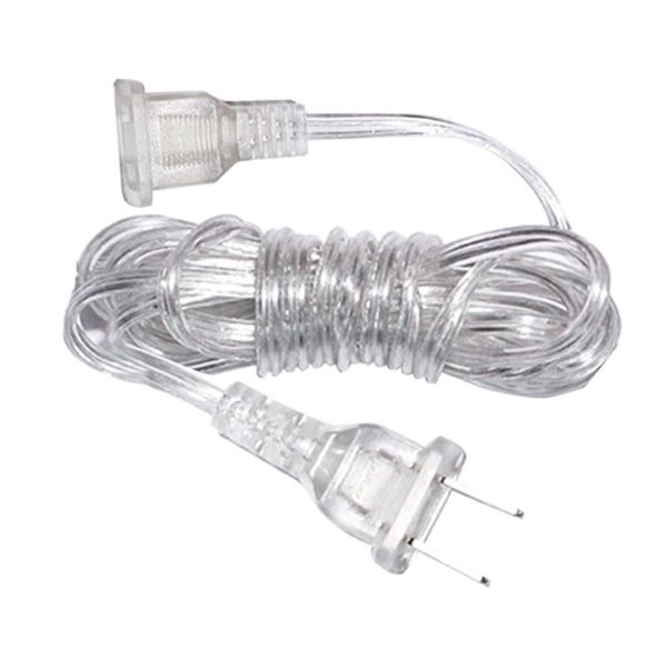 

strings thrisdar 5m plug extender wire extension cable eu/us for christmas wedding party led string light