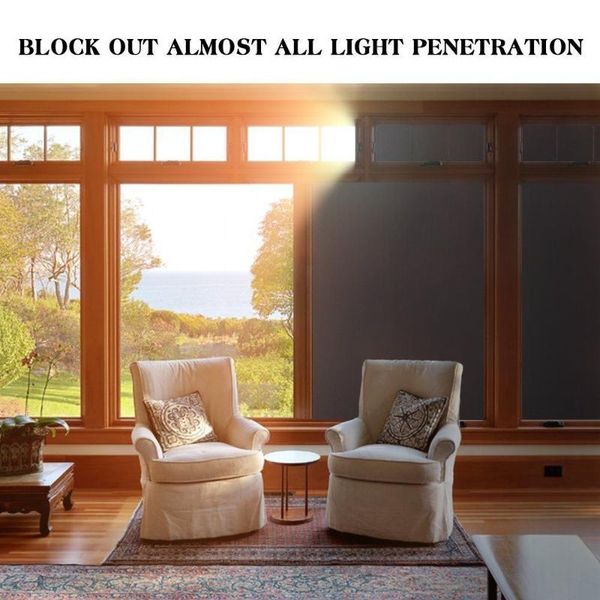 

car sunshade sunice 1/3/5 sheet pack decorative window film, vlt 0% deep black privacy home tinting sun shading vinyl, 50x152cm