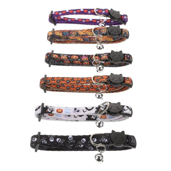 

cat collars & leads 6pcs lovely pet collar necklace neck decor mixed type