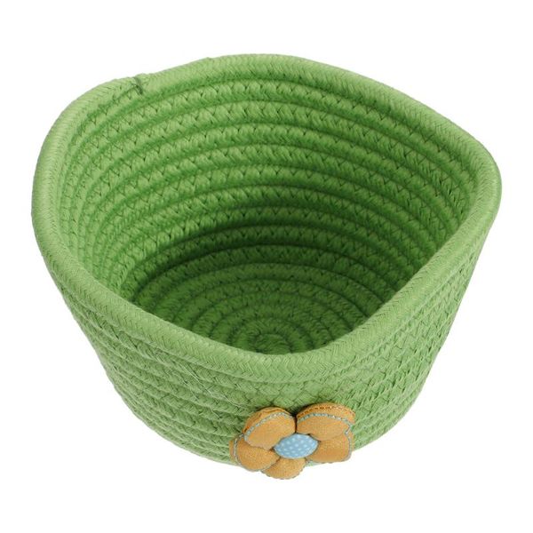 

storage baskets multi-function desksundries basket cotton small organizer for home