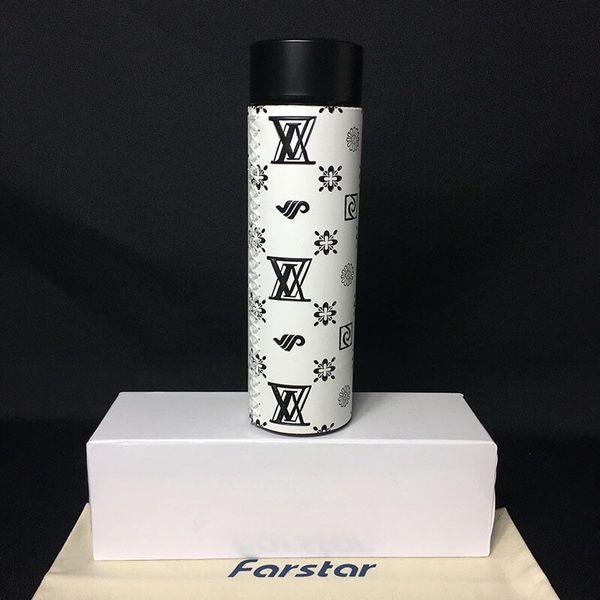 

21style with box brand designer letter thermal insulation vacuum water bottle mugs kettle cup with coffee cups men women favorite stainless
