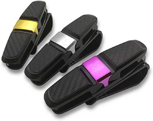 

car accessories interior glasses case auto sun visor holder sunglasses clip card eyeglasses other
