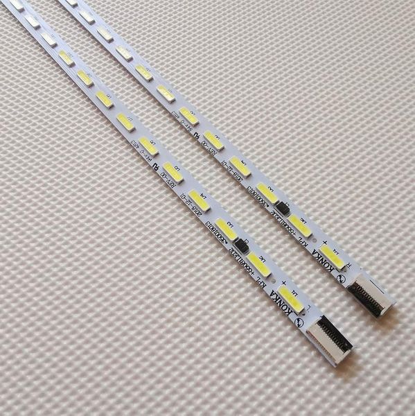 

strips 2 pcs 55 inch kpl+550b1led2 35018013 backlight for konka tv led55m5580af led55f5570nf 55g5000 led55f5510pf 56 leds 613mm