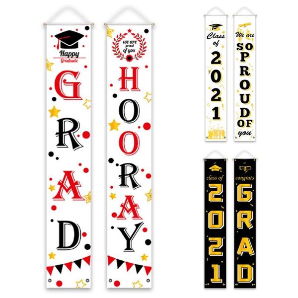 

graduation season party decoration curtain banner