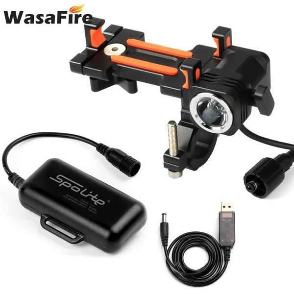 

bike lights bicycle light head lamp xpg led mtb road headlight 5200mah dc usb cycling front handlebar 5 modes