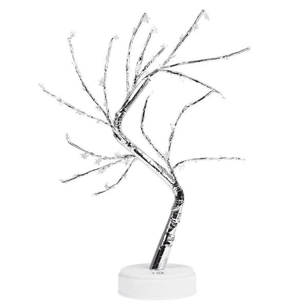 

night lights artificial bonsai tree table decor foldable fairy lamp battery/usb operated light for home decoraction