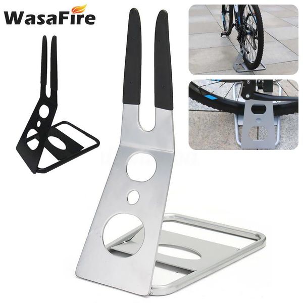 

car & truck racks universal bicycle parking rack road mountain bike triangle rear hub mount floor mtb display stand cycling storage holder