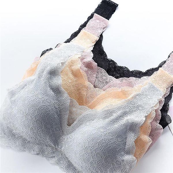 

wireless contour bra lace breathable underwear seamless stretchy for sports yoga running sportswear & accessories outfit