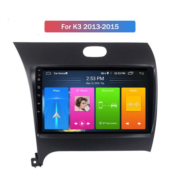 

android 10.0 car dvd player navigation gps video for kia k3 2013-2015 built-in wifi module carplay