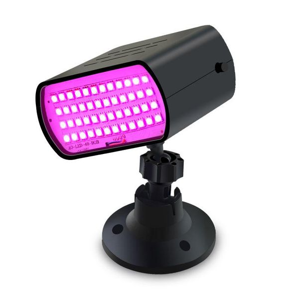 

effects rgb led stage light 48 strobe automatic/sound active mini stroboscope disco projector laser