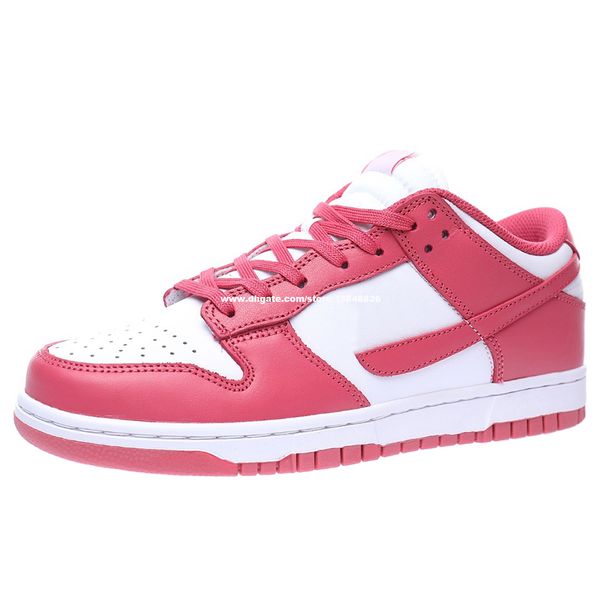 

archeo pink sneaker for men skate shoes mens skates womens sports shoe women sneakers woman casual dd1503-111, White;red