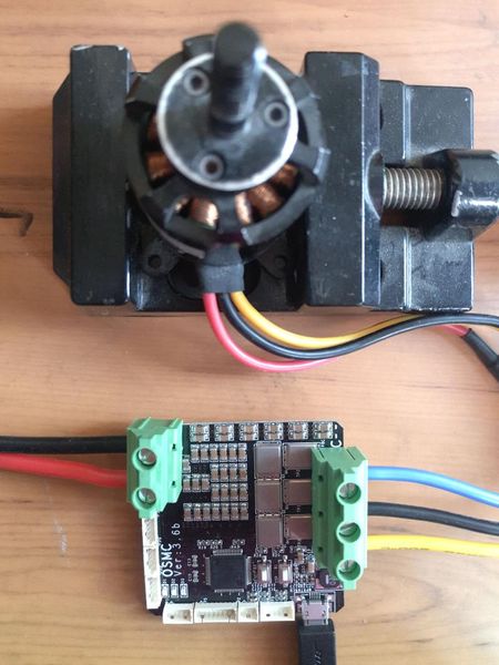 

[v3.6b]odrive-foc single-axis high-performance high-precision brushless motor drive bldc fingerprint access control