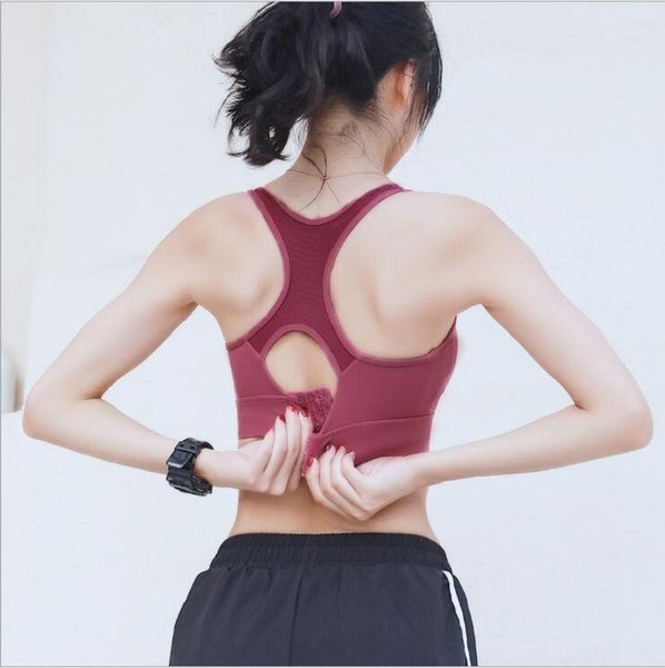 

2021 fitns vt back yoga cloth bra sports underwear women's summer, Black;white