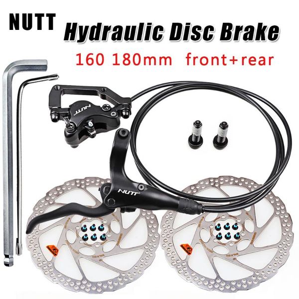 

bike brakes numtb brake hydraulic disc caliper 22.2mm handlebar right front left rear set bicycle rt56 g3 hs1 160 180 mm rotor