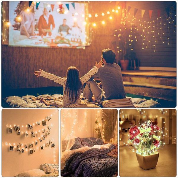 

strings 10m led string copper wire fairy night lights christmas room party decor