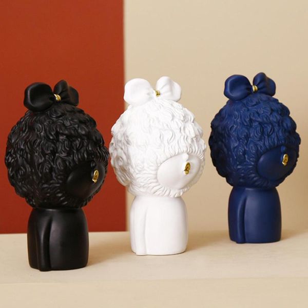 

decorative objects & figurines modern resin miniatures cute boy sculpture gifts art home furnishing crafts decoration el livingroom desk orn