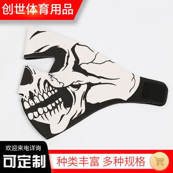 

big skiing outdoor ghost tactical skull cs protective mask mouth protection