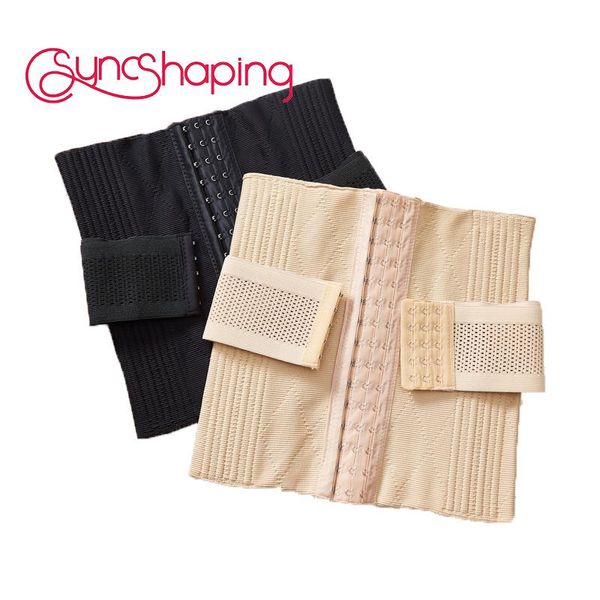 

women's shapers abdomen belt adjustable waist fitness breathable thin maternity corset bondage body shaping, Black;white