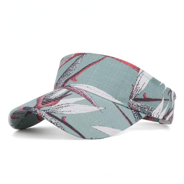 

wide brim hats spring summer empty sun cotton tie dye baseball caps for men women adjustable visor uv protection sunscreen hat gorras, Blue;gray