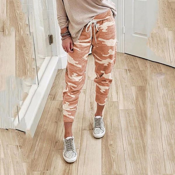 

women's pants & capris women camouflage long camo cargo trousers casual summer military combat sports fashion clothes l4, Black;white