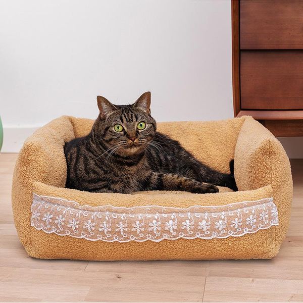 

cat beds & furniture soft cushion dog bed cats sleeping sofa mats cama para gato house sofas for dogs pet accessories houses