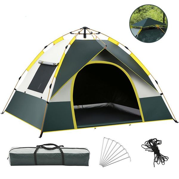 

tents and shelters automatic nature hike 1-2 people camping waterproof car tent tourism hiking sports entertainment