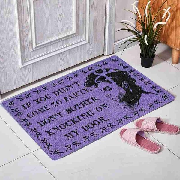 

carpets floor mat funny entrance doormat if you didn't come to party don't bother knocking on my door prince