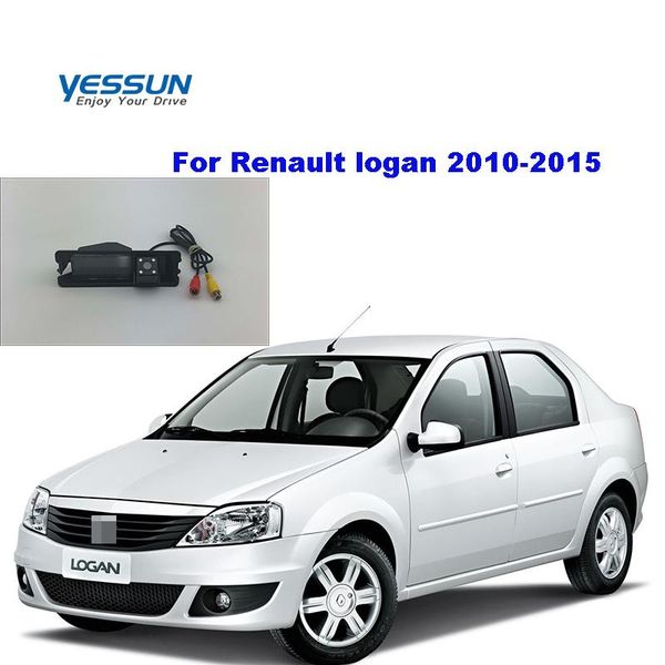 

car rear view cameras& parking sensors yessun reverse camera for logan2010-2021 assistance license plate backup
