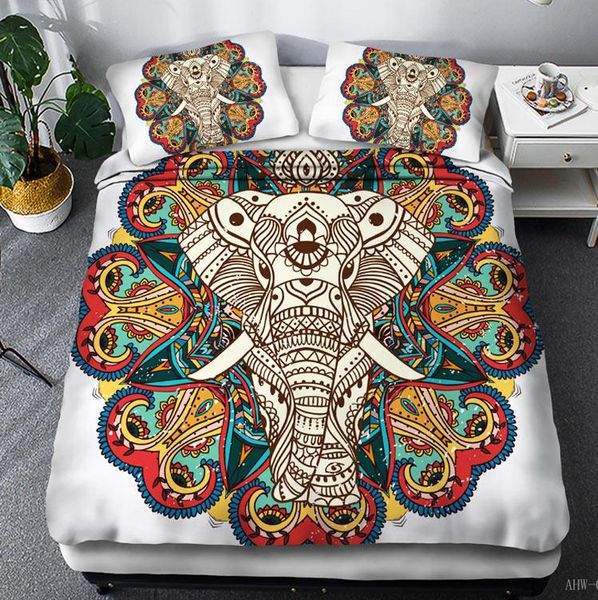 

bohemia 3d king size bedding set designer nation duvet cover  3pcs custom sets