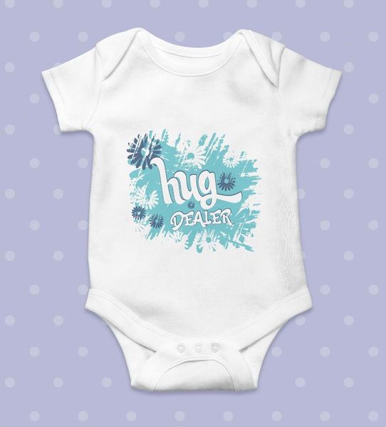 

rompers baby boys clothes hug dealer bodysuit onesie vest girl, Blue