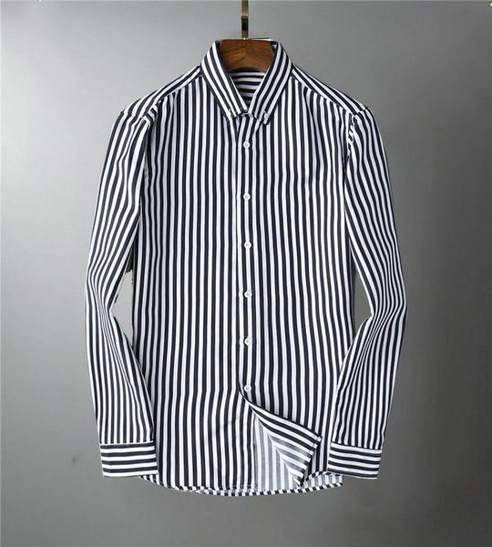 

a variety of long sleeve shirts for men's casual plaid striped plain print size -3xl#hsc13, White;black