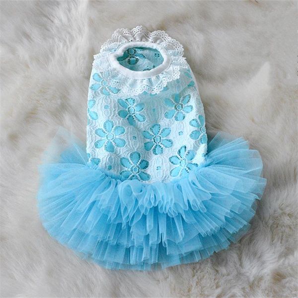 

dog apparel supplies spring summer autumn clothes lace skirt dresses