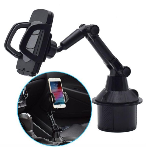 

cell phone mounts & holders adjustable angle car cup holder cellphone mount stand cradle for mobile phones
