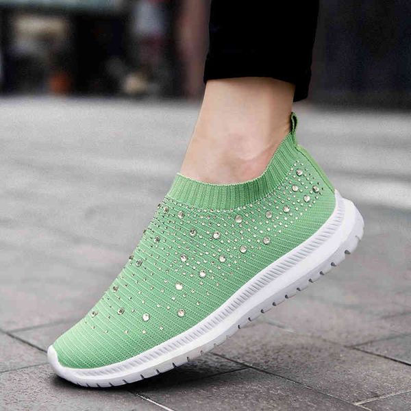 

dress shoes est womens large size rhinestones socks color matchings thick soled old couple shoe sports sneaker woman trainers sneakers 35-43, Black