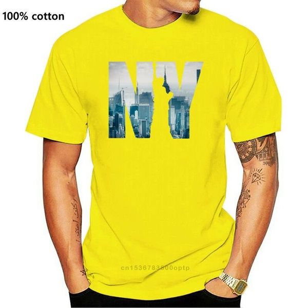 

men's t-shirts 2021 fashion brand clothing york city t-shirt urban nyc skyline, White;black