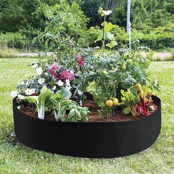 

planters & pots round garden grow bag jardin jardim jardinage ogrod raised plant bed flower planter elevated vegetable box tools