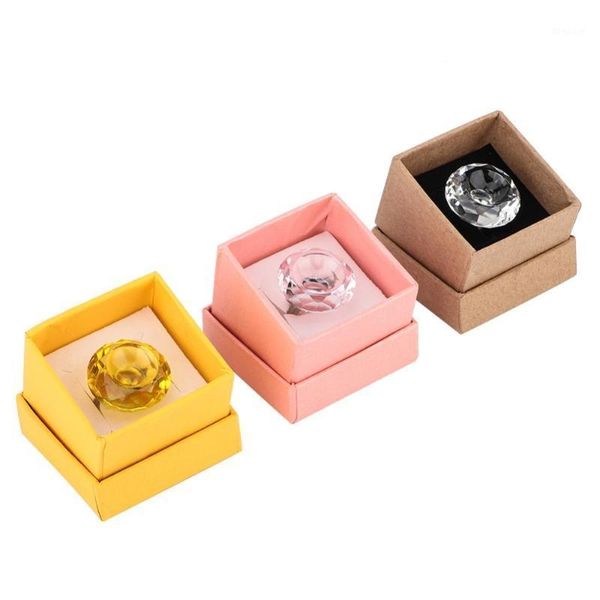 

professional eyelash extension glue crystal tattoo pigment ring cup1