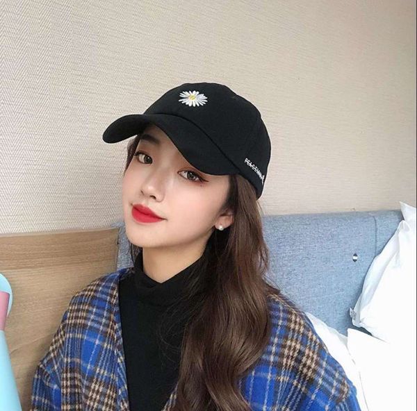 

ball caps cap children korean fashion brand daisy baseball casual versatile black ins men's sunscreen, Blue;gray